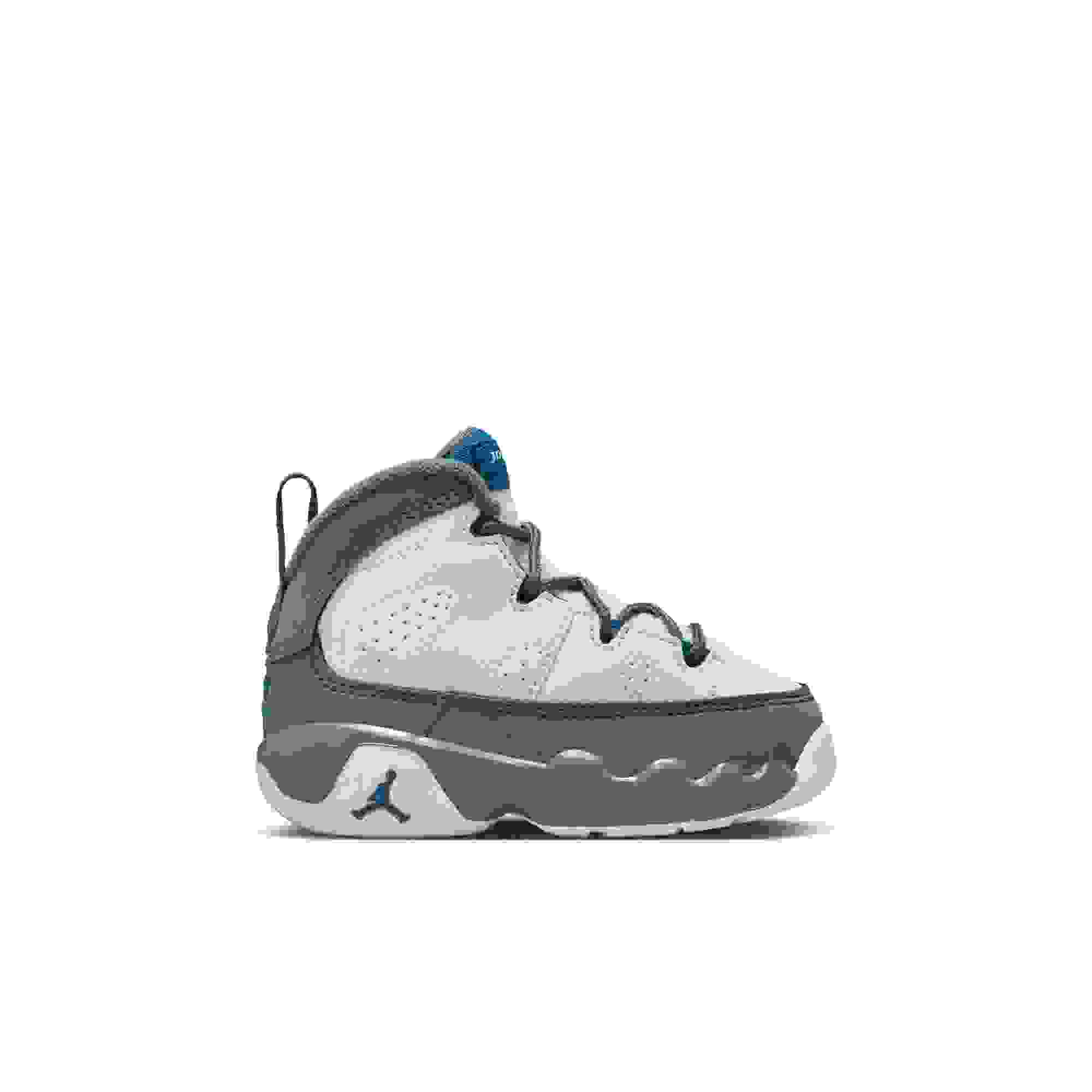 Jordan 9 Retro Toddler Kids' "Flint Grey" Shoe